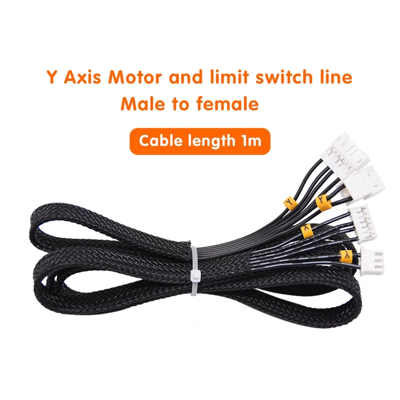 

X/Y/Z/E Axis Motor And Limit Switch Extension Cable Filament Detector Length 1M For Ender 3 Ender 5 CR10 3D Printer