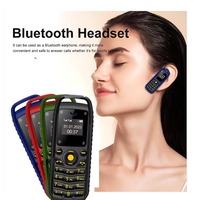 L8Star B25 Mini Phone 0.66 Inch 350mAh Bluetooth Dialer Mp3 Music Player Voice Recorder Earphone With Dual Sim Card Slot Standb