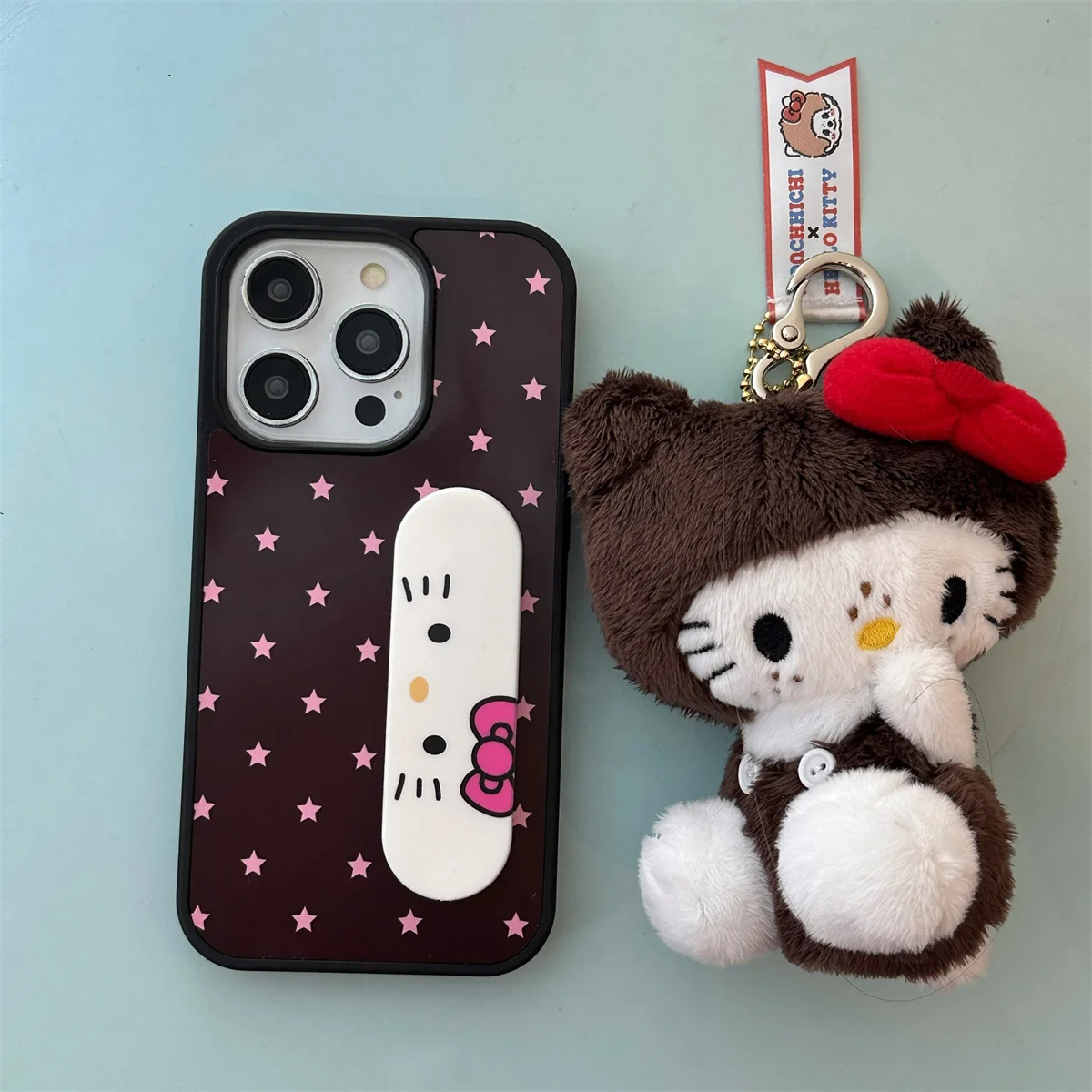 

New HelloKitty INS Korean Cute Luxury Stylish Shockproof Phone Case For iPhone 16 15 14 13 Pro Max Lovely Anti-fall Cover Funda