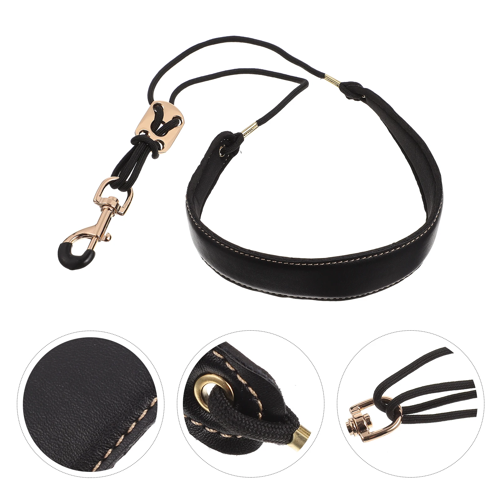 

2pcs Saxophone Neck Strap Accessory Strap Comfortable Neck Belt Portable Hanging Accessory Durable Easy Install Remove
