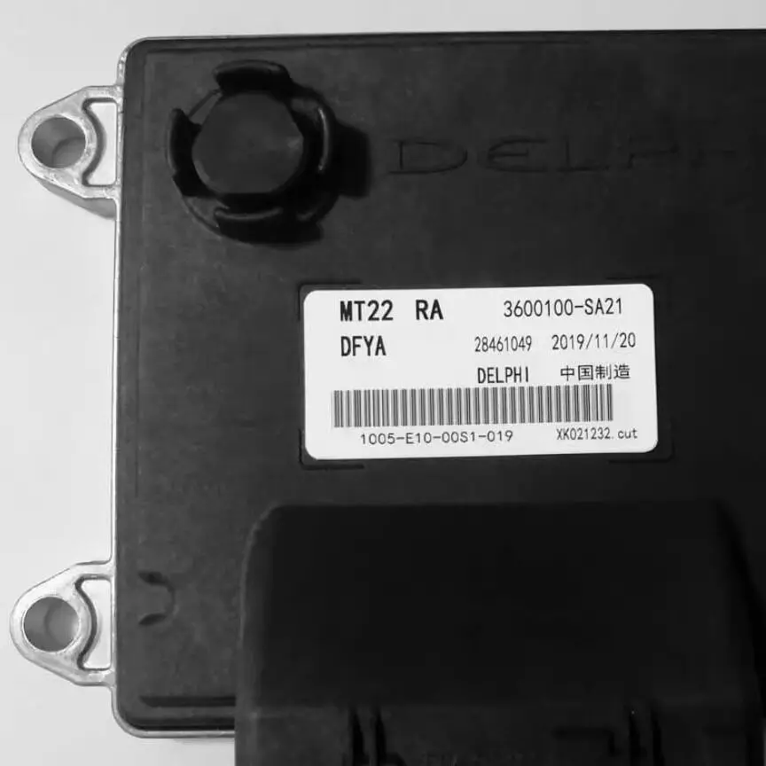 Engine Control Module& Computer Board ECU Circuit Board for DFSK Glory 580 with Code 360010-SA21&38461049 MT22