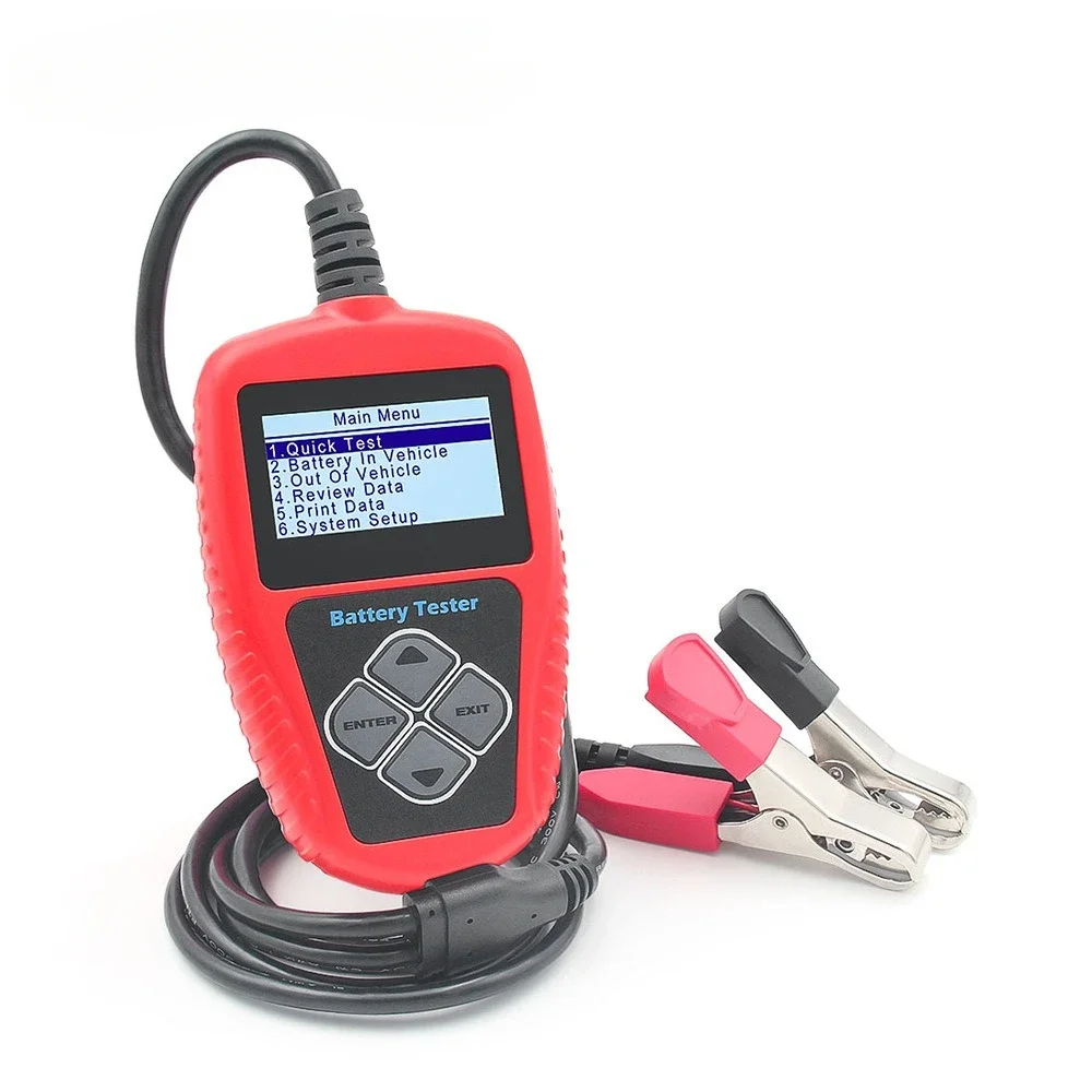 Car Battery Tester BA101 8-30V lead acid battery Tester Capacity Internal Resistance Test Battery System Detect Auto Analyzer