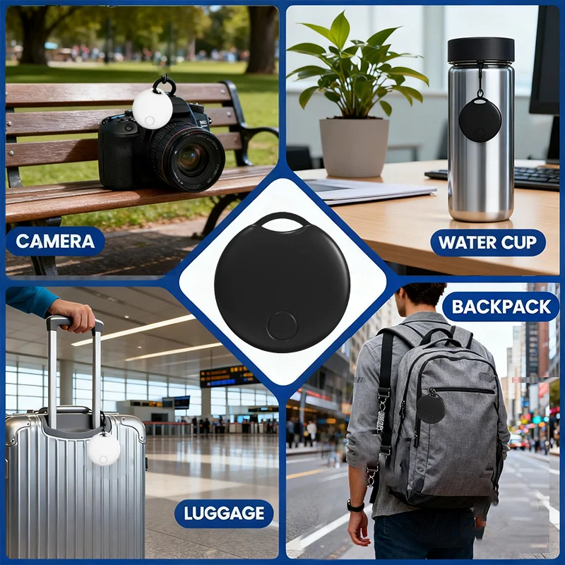 Vivilife Location Tracker العلامة الذكية لـ Apple Find My iOS Key Luggage Item Beyond Bluetooth Range Tracking Finder تحديد موقع الصوت #5