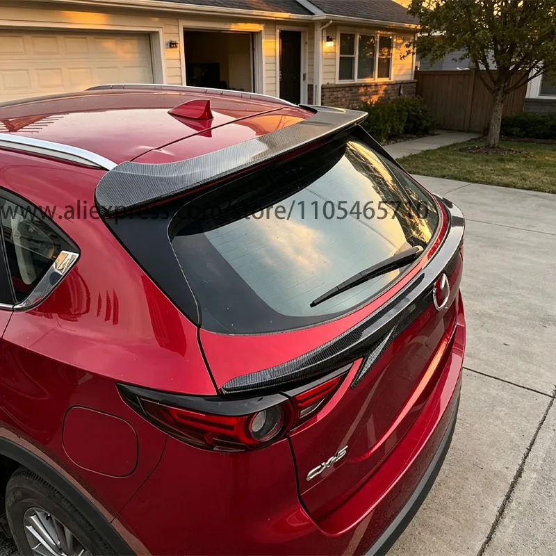 For Mazda CX-5 2017-2026 OEM Sport Style Rear Roof Spoiler Factory Look Rear Wind Stabilizer Mod Accessories view 3
