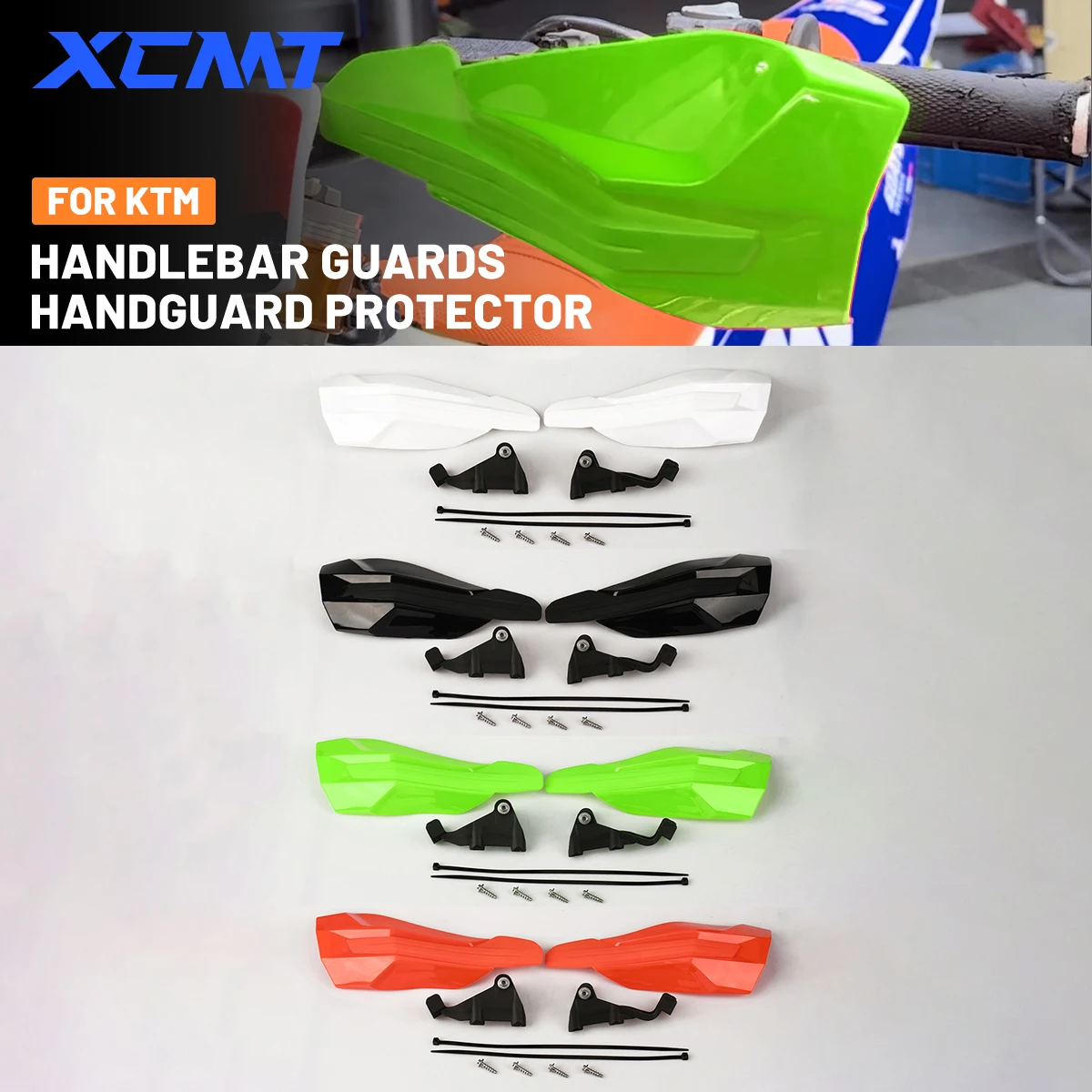 

For KTM SX SXF EXCF F XC W EXC 125-350 450 500 Guards Protection Motorcycles Soft Handguard Handlebar Guard Protector Pit Bike