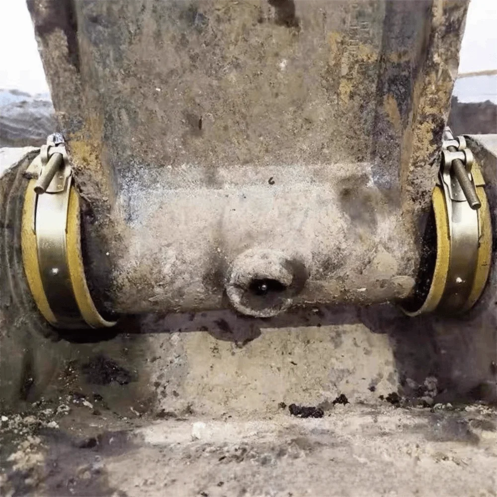 Thick Excavator Dust Boot Clamp Lock Grease Isolate Pin Joint Dust Guard Tear Resist Wear Proof Heavy Machinery Seal Cap