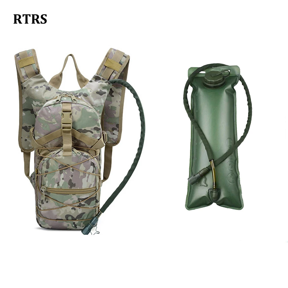 

3L Outdoor Camouflage Cycling Water Backpack Sports Riding Water Bag Camping Multifunctional Backpacks with Inner Tank