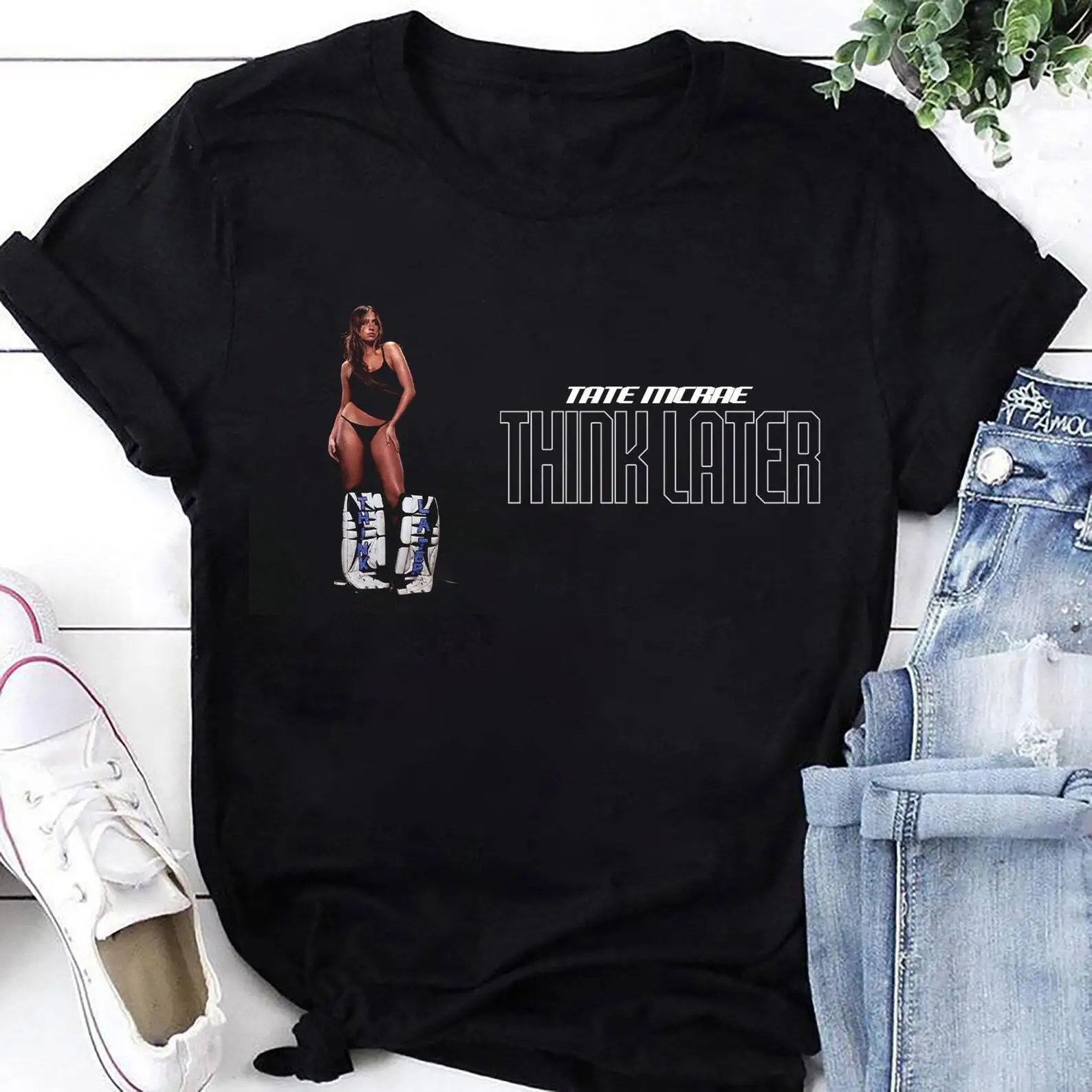 Tate McRae The Think Later 2024 Tour T-Shirt Size S-5XL