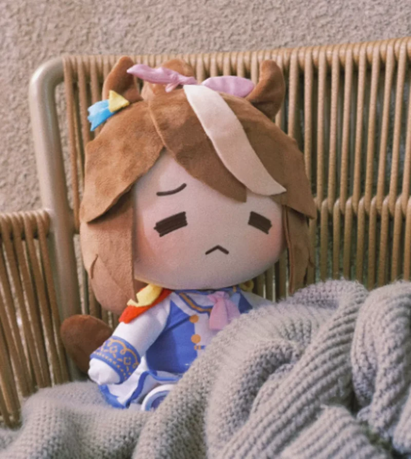 Uma Musume Pretty Derby Oguri Cap Kawaii Anime Plush Doll Collectable Toy Room Decoration Ornament Holiday Gifts For Friend