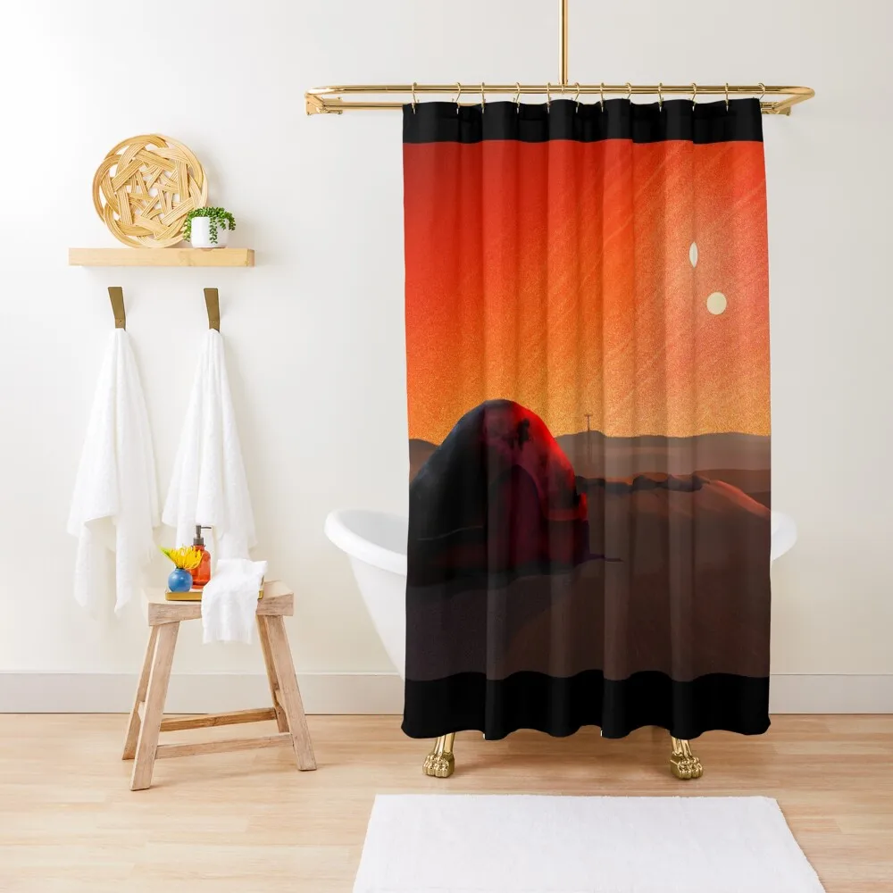 

Tatooine Shower Curtain Anime Shower Shower Set Bathtub Modern Showers For Bathroom Curtain