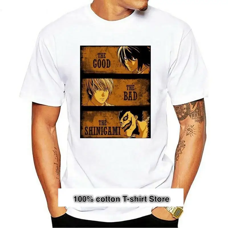 New Art T-Shirt, The Good The Bad The Shinigami Tops 2024 Short Shirt Hip Hop Starnger Things Polyester T Shirts