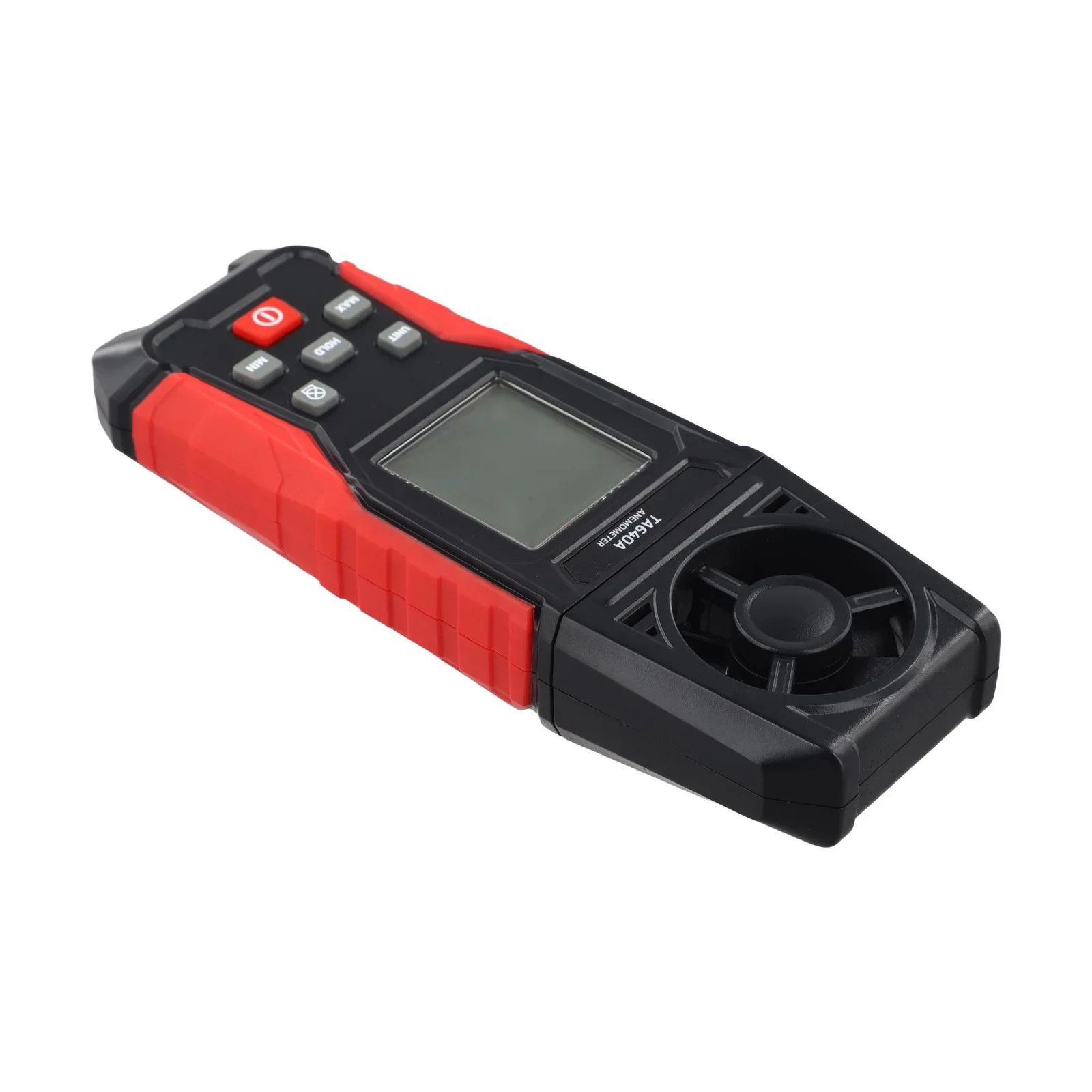 Handheld Digital Anemometer with Wide Measurement Range and Temperature Sensor Featuring Data Hold and Automatic Shutdown