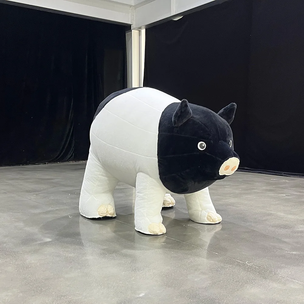Custom Inflatable Mascot Costume Pig Walking Costume Mascot Stage Show Inflatable Costume for Adults