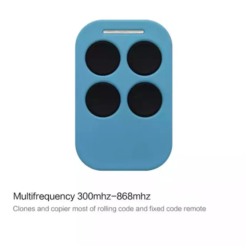 Universal Multifrequency Garage Remote Multi Code Duplicator Face to Face Copy Brand Gate Remote Control From 280-868MHZ