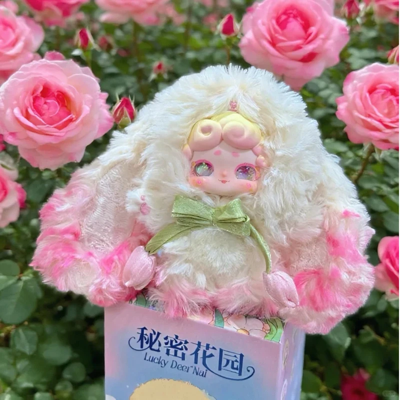 Lucky Deer Nai Goodnight Bunny 2nd Generation Secret Garden Series صندوق أعمى من القطيفة لعبة لطيفة قابلة للجمع هدية Kawaii للفتيات #2
