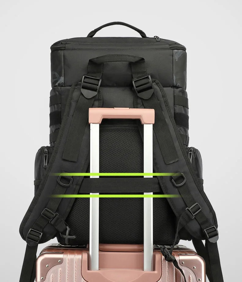 UAV-Drohnen-Kletterrucksack Großer Fotografie-Kamera-Sport-Outdoor-Rucksack Trocken-Nass-Trennung Tragbarer Business-Laptop-Gepäckrucksack – Detail 19
