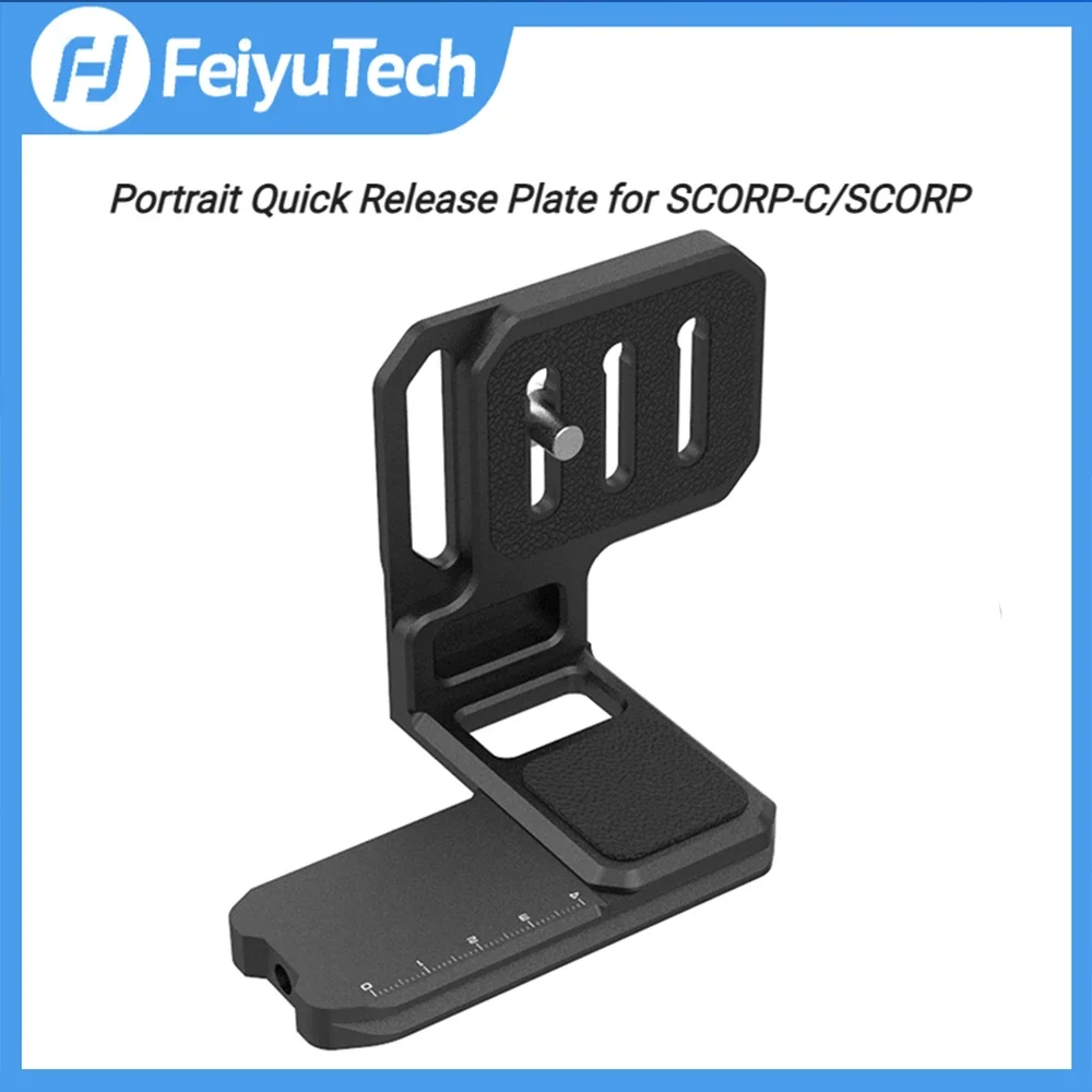 

FeiyuTech Portrait Quick Release Plate Holder the Vertical Mounting of Canon Sony Nikon Camera for SCORP-C/SCORP