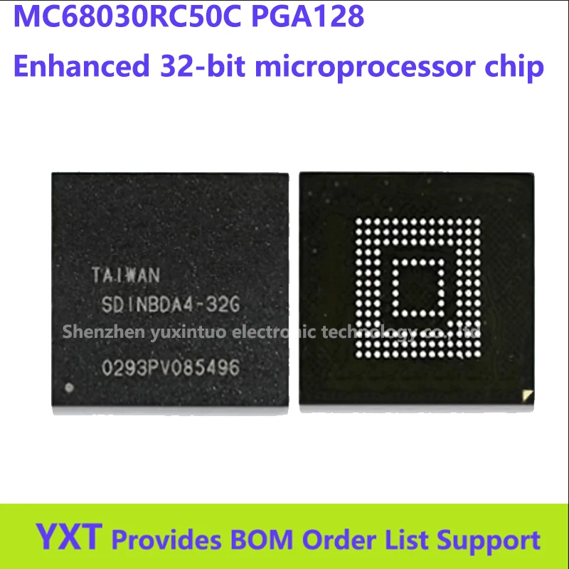 

SDINADF4-128G SDINBDA4-128G SDINBDA4-64G SDINBDA4-32G For UFS 5.1 BGA153 EMMC Flash Memory IC Chipset with balls