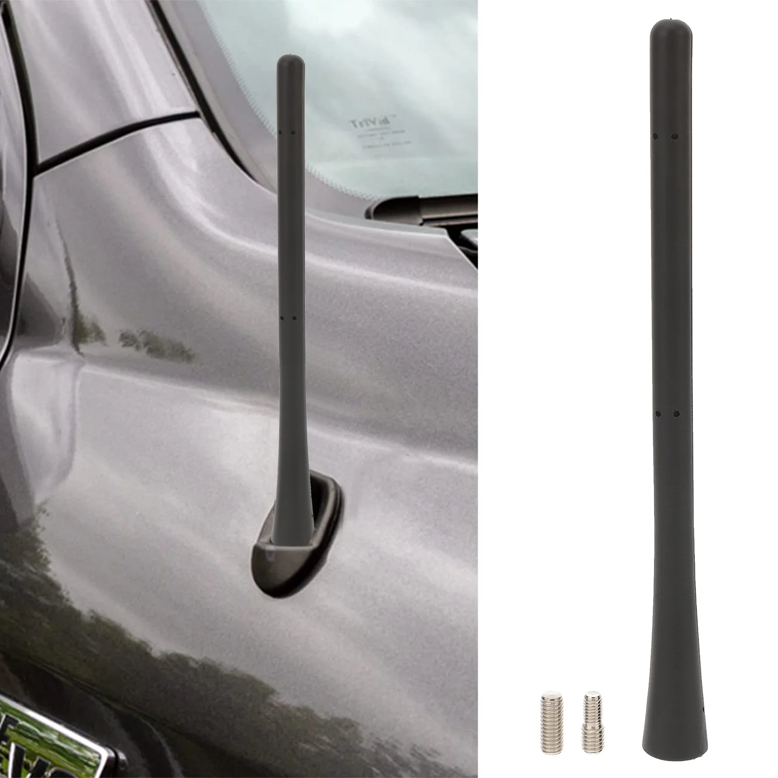 

Antenna Radio for Universal Vehicle Truck PVC Rubber Material and Metal Rod Car Replacement