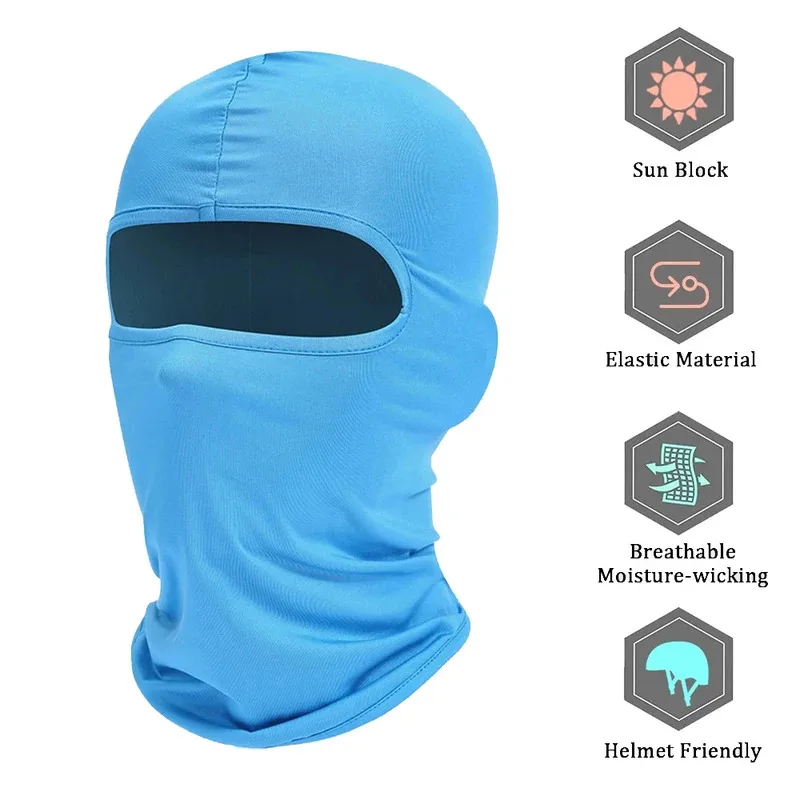 

Breathable Sunscreen Ice Silk Mask For Men And Women Motorcycle Fishing Bicycle Windproof Scarf Summer Facial Scarf Headscarf