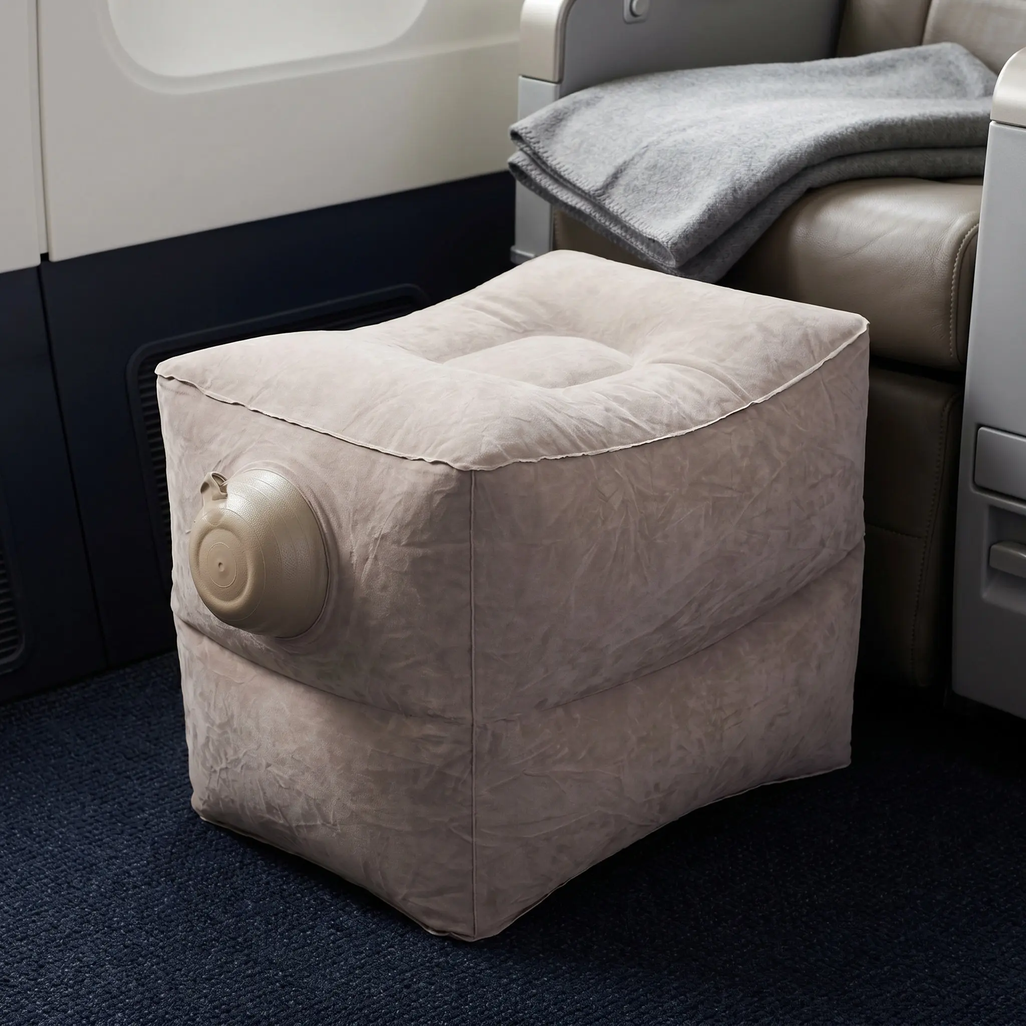 Travel Pillow Inflatable - Inflatable Foot Rest Pillow Adjustable Height