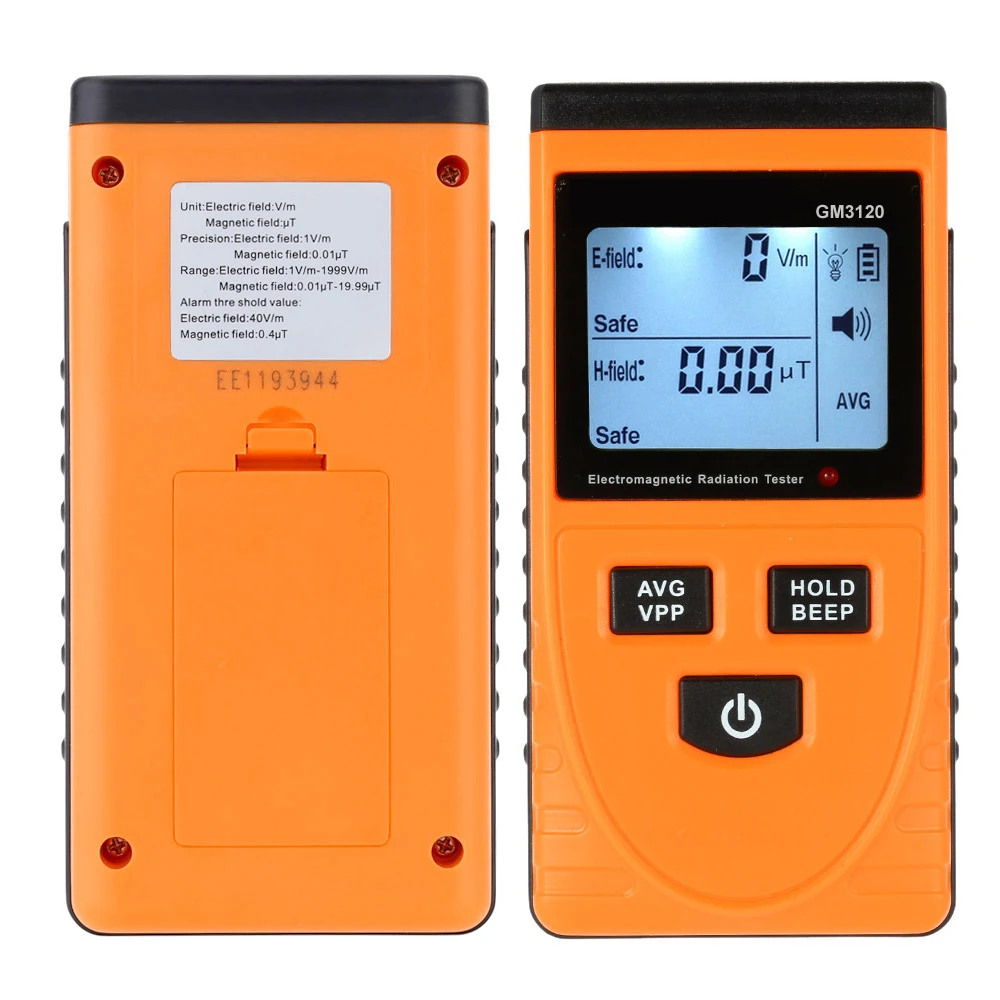 GM3120 Electromagnetic Radiation Detector Meter Dosimeter Tester Counter for electric field radiation magnetic field emission