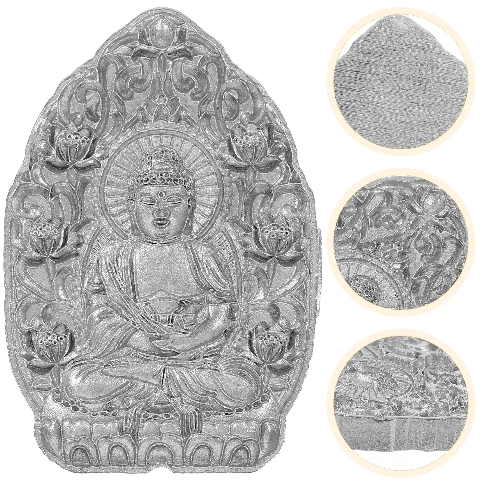 Buddha Shaped Fragrant Tablet Mold Steel DIY Handmade Scented Tablet Maker Flexible Reusable Craft Mold for Pendant Making