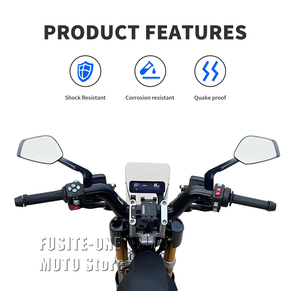 For CE02 ce02 CE 02 CE-02 2024 2025 Adventure Motorcycle Accessories Side Rear View Mirror