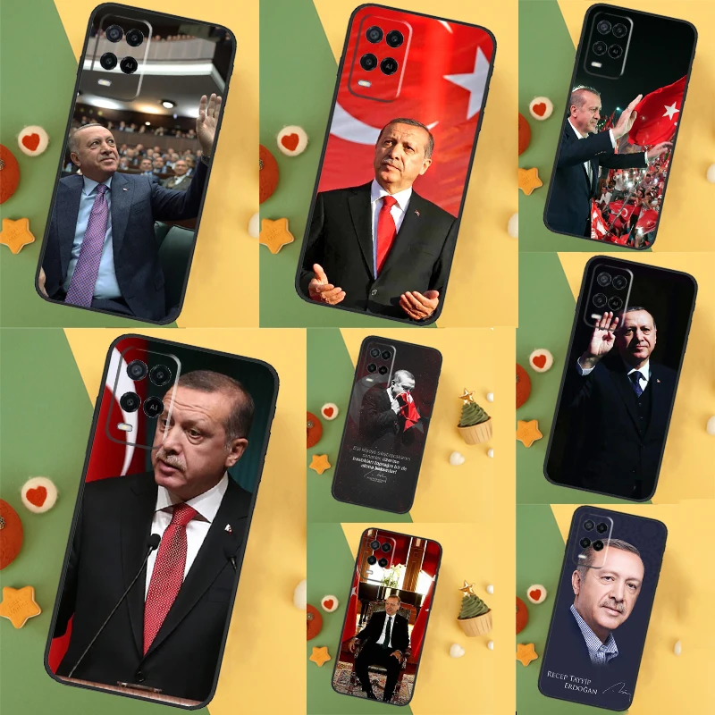 President Turkey Recep Tayyip Erdogan For OPPO A38 A58 A78 A98 A54 A74 A94 A16 A76 A96 A5 A9 A52 A72 A79 A53S A15 A17 A57 Case