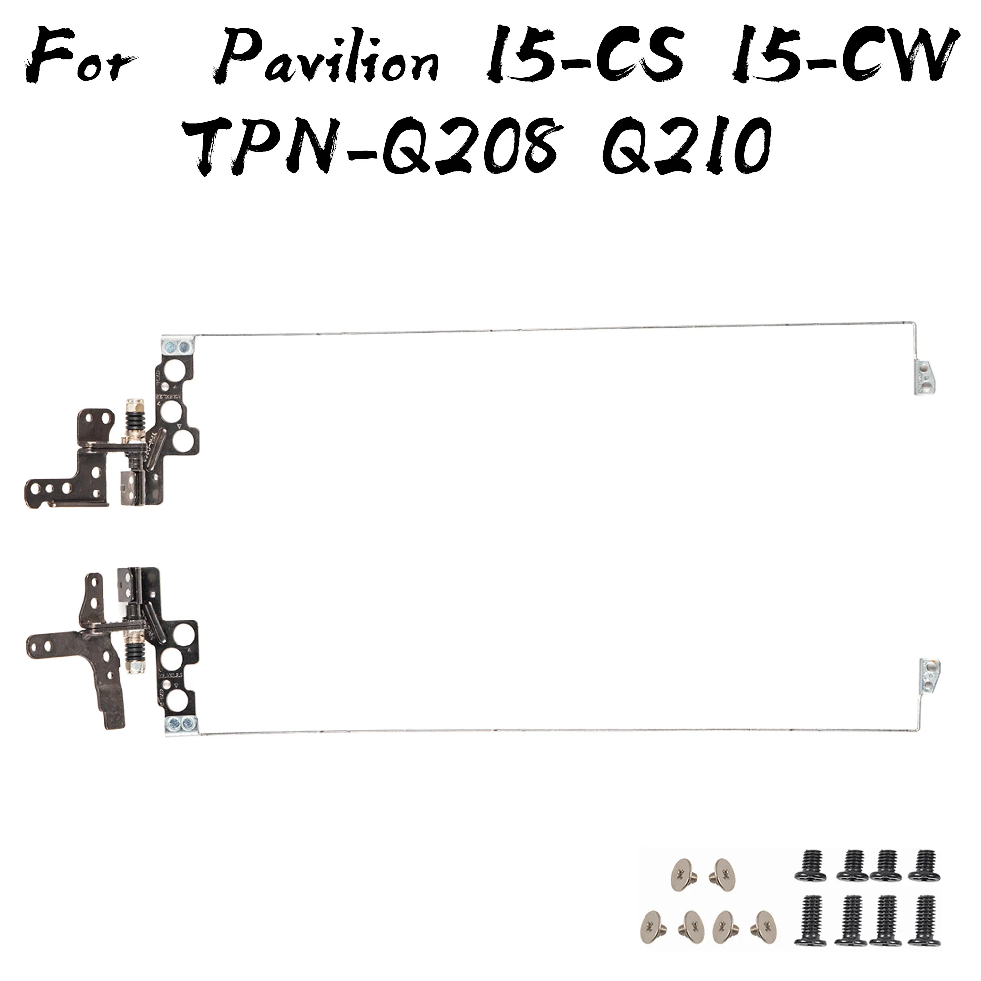 

NEW For HP Pavilion 15-CS 15-CW TPN-Q208 Q21 Laptop Hinges Lid Upper Housing Gray Gold L28379-001