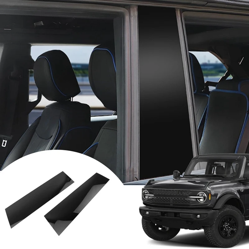 Car Window Moldings Bronco Window Moldings Anti Scratch Stickers For Ford Bronco 2021 2022 2023 4 Door Accessories