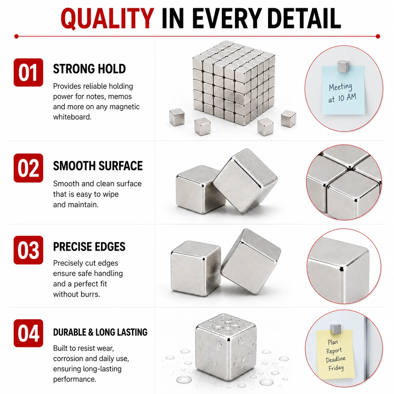 Magnet Kubus 5x5x5mm 8x8x8mm 1 - Home Office Work ulasan dan harga