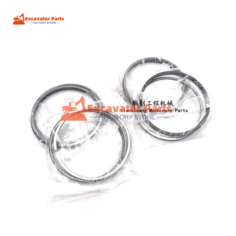 For Yanmar VIO 4D88 4D84 4TNE94/88 4TNV84/88/94/98 Engine Piston Ring Excavator Parts