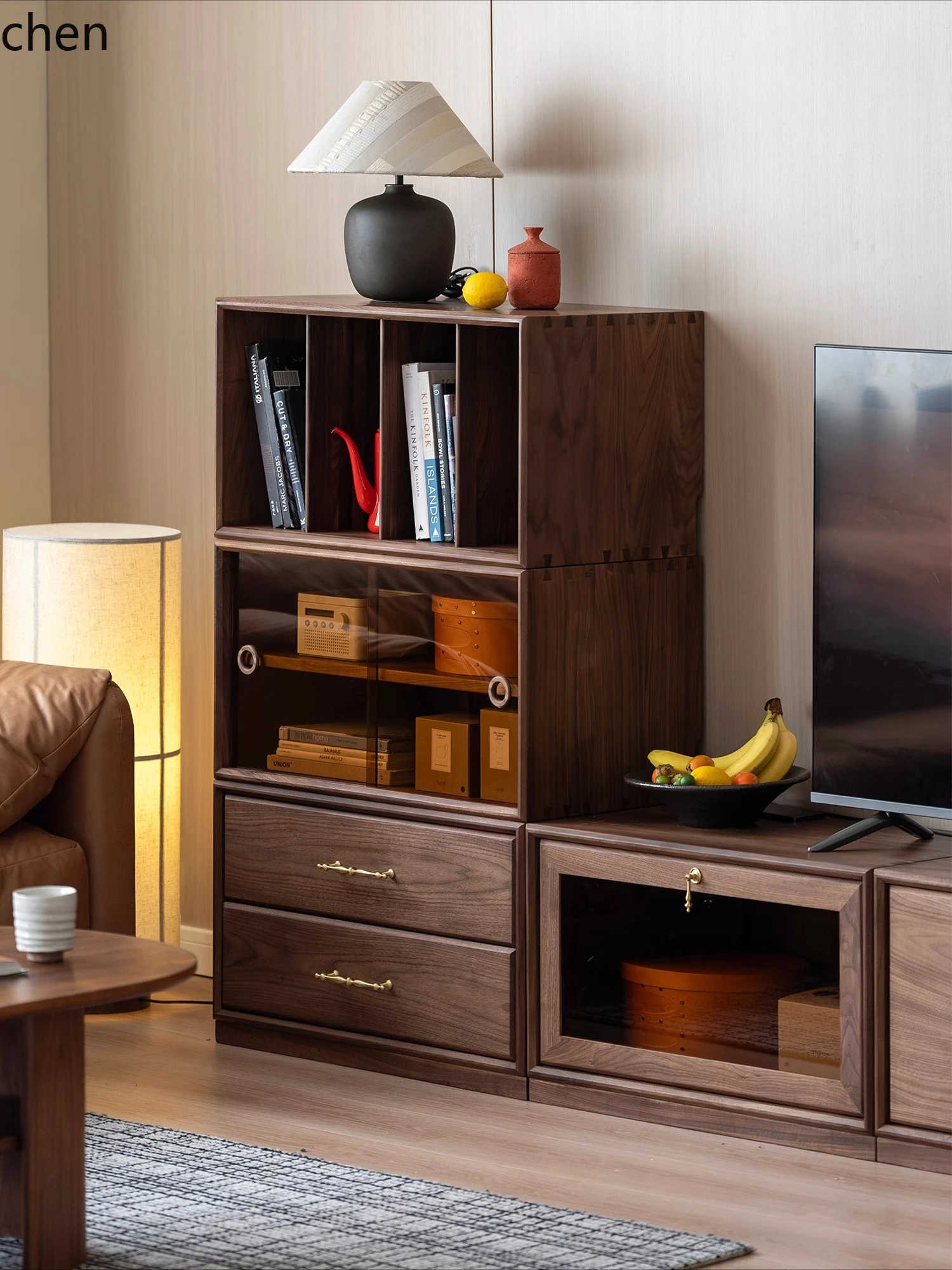 

LQC Modular Cabinet Multifunctional Edge Cabinet Storage Cabinet