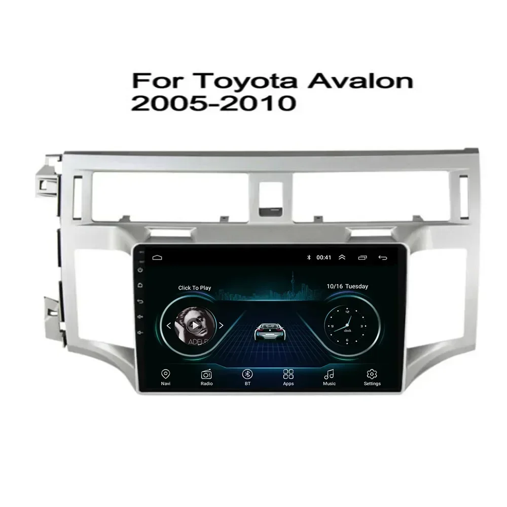 Pemutar media mobil, 2 Din Android 13 Stereo Radio DVD GPS Multimedia pemutar Video 5G WiFi kamera DSP Carplay untuk TOYOTA AVALON 2006-2011