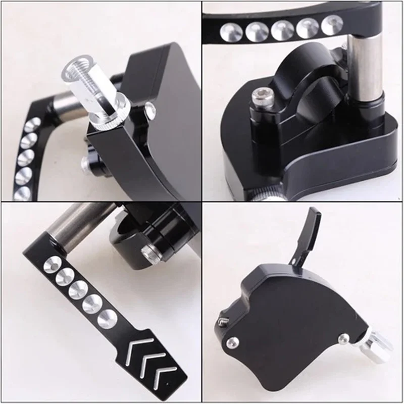 

Billet Aluminum Thumb Throttle Assembly Lever 3GG-26250-20-00 Compatible for 2009-2023 Yamaha Banshee Raptor YFZ450 Black