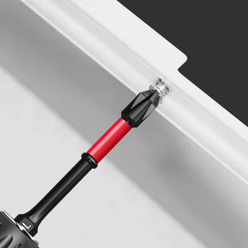 Alloy Steel PH2 Magnetic Screwdriver Bit Set Anti Slip Phillips Cross Drill Bits Impact Driver Bits Electric Screwdrivers Tools