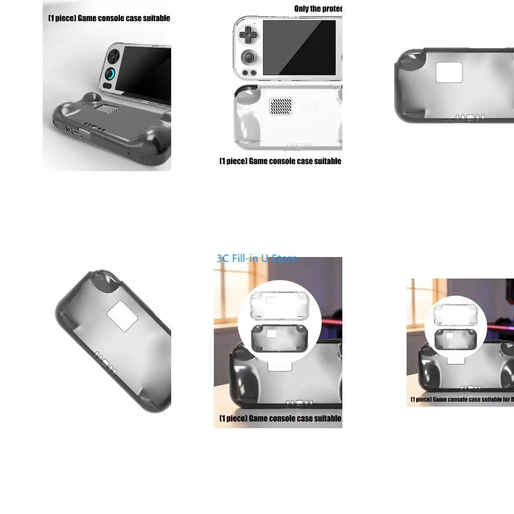 G8TA Shockproof Shell for RG476H Gamepad Flexible Housing Console Scratchproof Case