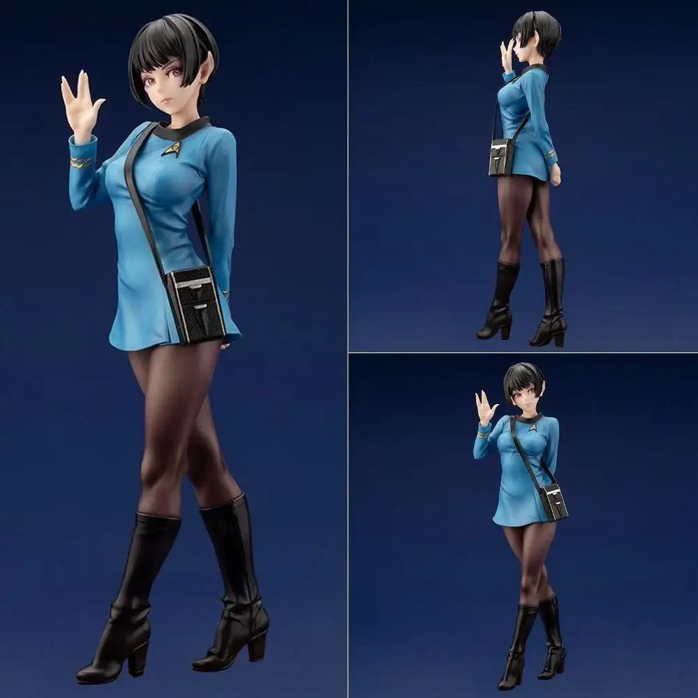 Star Trek Bishoujo Vulcan Science Officer Anime Girl Figure Command/Medical Officer Action Figure Collection Model Doll Toy 20cm