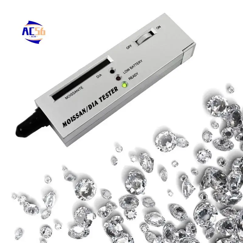 

AC56-Diamonds Selector For Jewelry Moissan Diatester Tool LED Electronic Gemstones Pen Testers Professional Tools