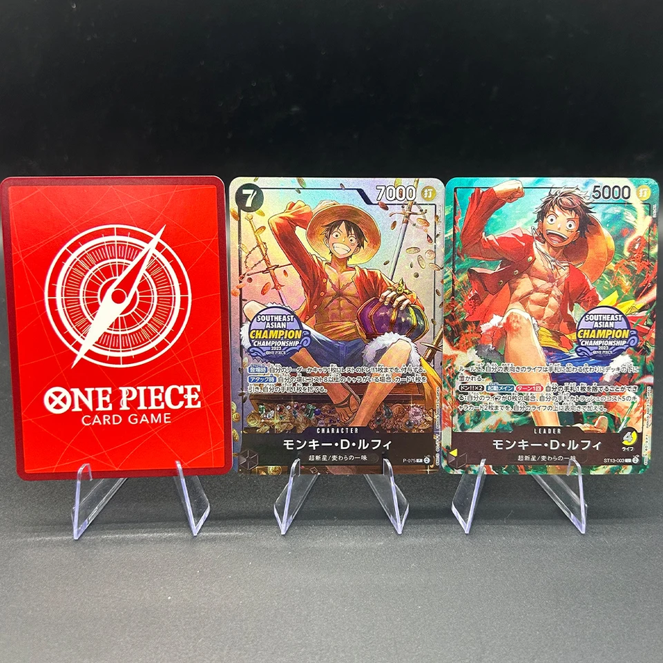 6Pcs/set Anime OPCG Collection Card 2023 Southeast Asian Champion