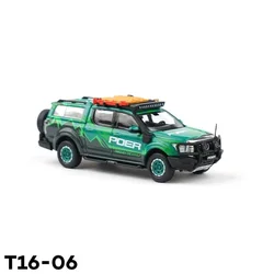 Xcartoys 1:64 Great Wa-ll Moun-tain Sea Cannon T16-06 Green Alloy Simulation Model Car