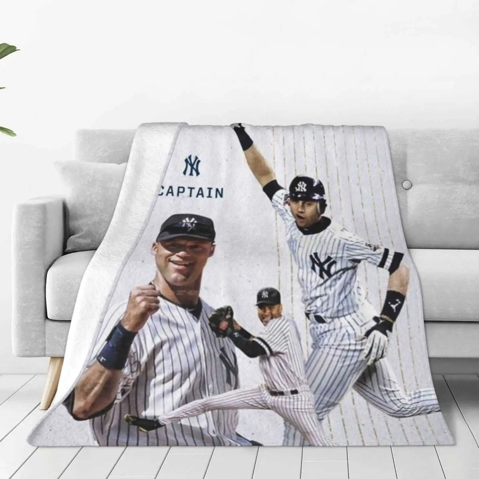 Derek Jeter Trend Style Funny Fashion Soft Throw Blanket Derek Jeter