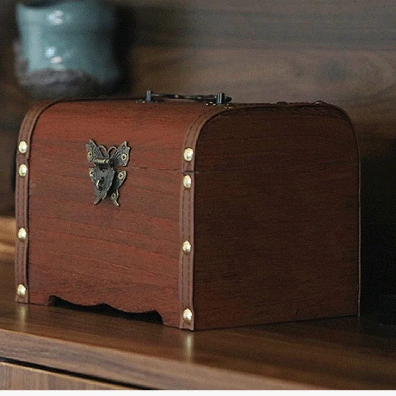 Dekorativer Schmetterlingsbox-Riegel, Schmuckschatulle, Haspe, Schloss, Riegel, Vintage-Hardware für Möbel