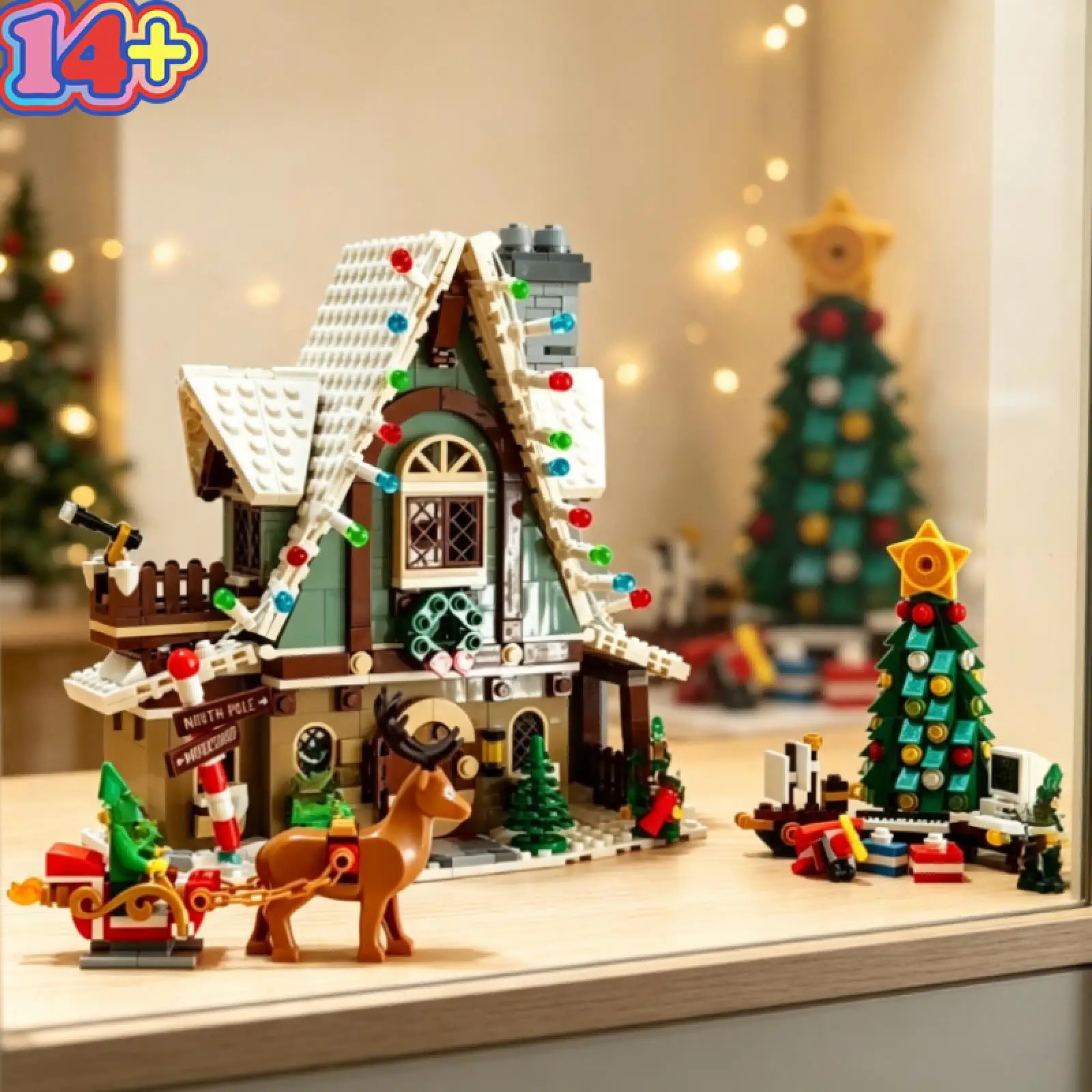 1197Pcs MOC Fairy Club House Building Blocks Creative Home Living Assembly Brick Set Collectible Toy Gift for Adults Friends