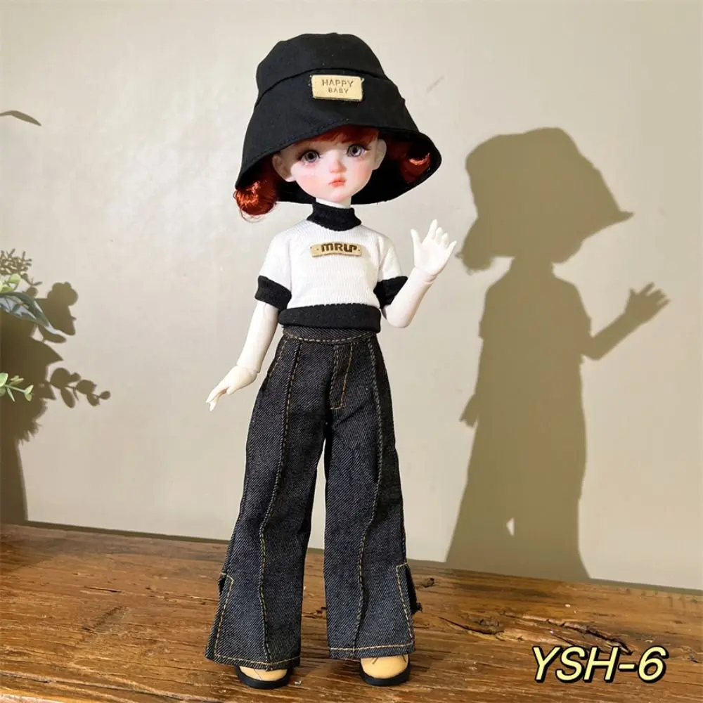 30 cm poppenkleertjes 1/6 BJD pop mode outfit set mooie jurk hoed winterjas meisje speelgoed cadeau pop accessoires vakantie cadeau