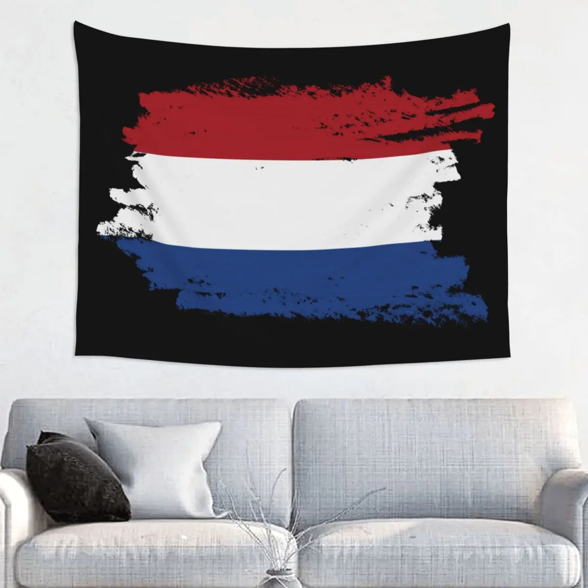 Custom Dutch Flag Tapestry Hippie Room Decor Netherlands Proud Tapestries Wall Hanging for Bedroom Home Decoration