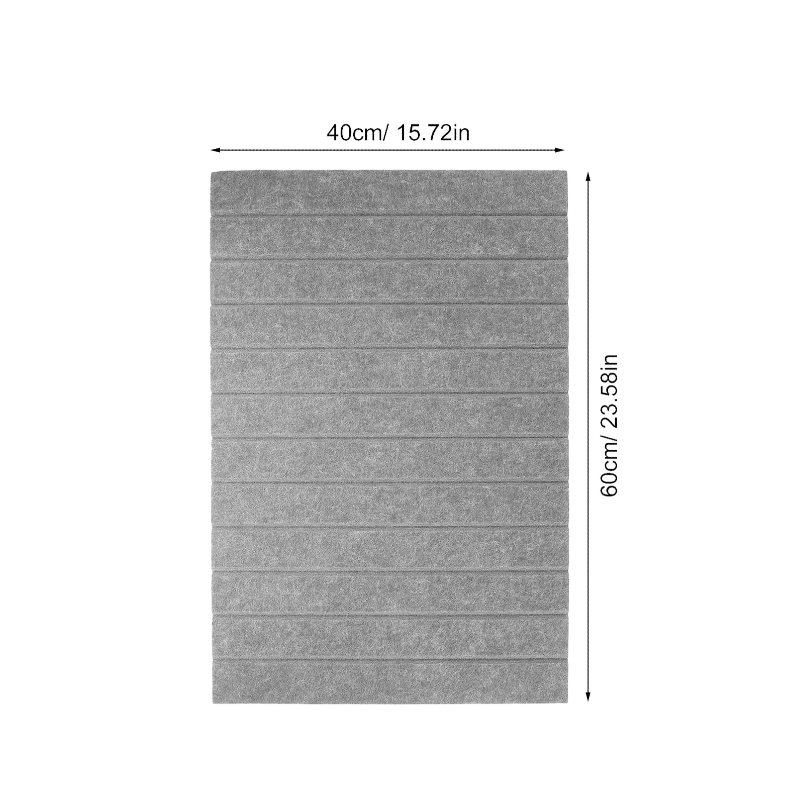 Self-Adhesive Felt Bulletin Board Stripes for Wall Photo Memo Display Decorative Pin Board for Office Home School