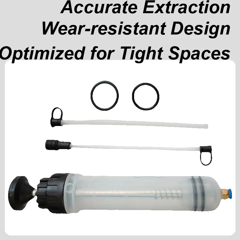 

Car Oil Extractor Pump 500cc Brake Oil Suction Pump Extractor Automobile Manual Extraction Fill Suction Syringe for Minivans