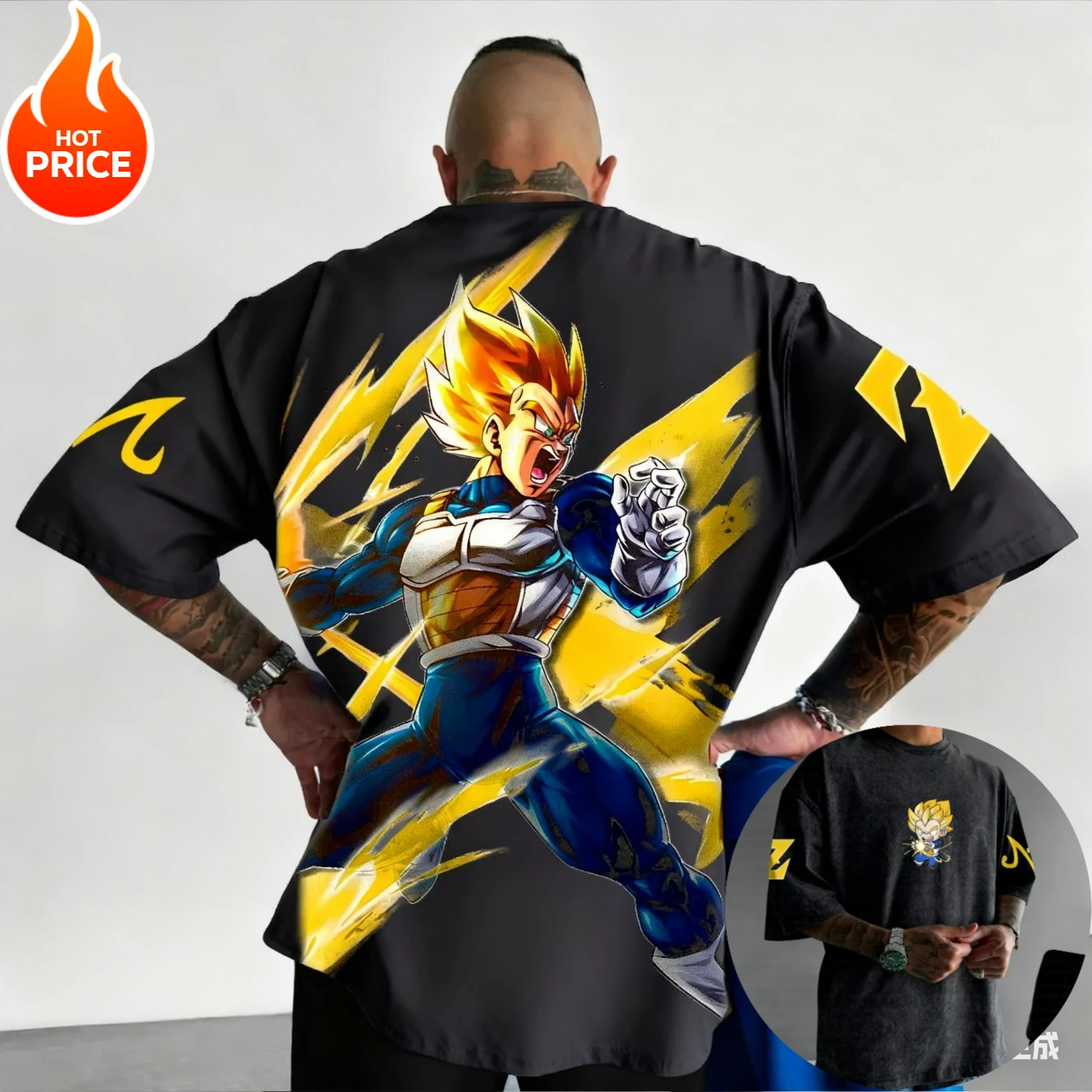 Vegeta Dragon Ball Super Saiyan 하라주쿠 여름 티셔츠 남성 오버 사이즈 빈티지 스트리트웨어 여성 캐주얼 반팔 유니섹스 티셔츠